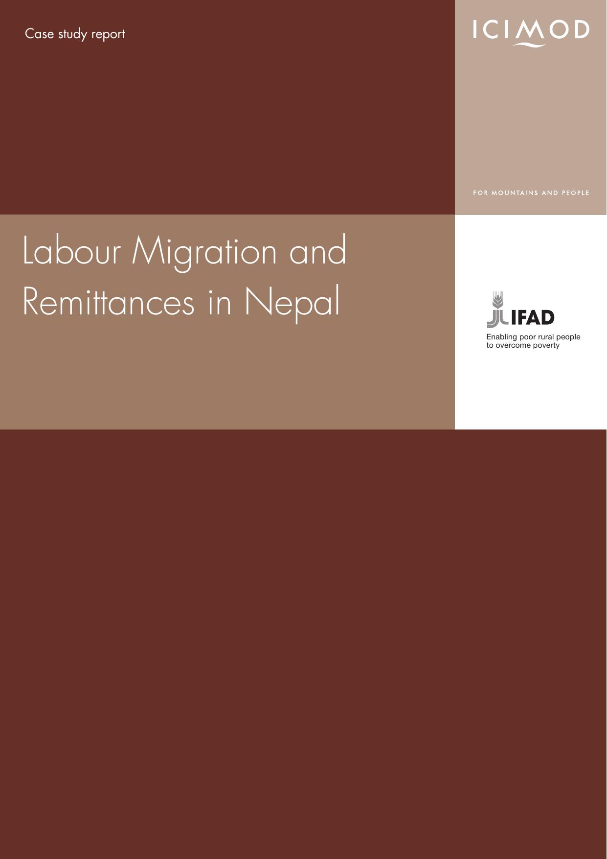 Labour Migration And Remittances In Nepal